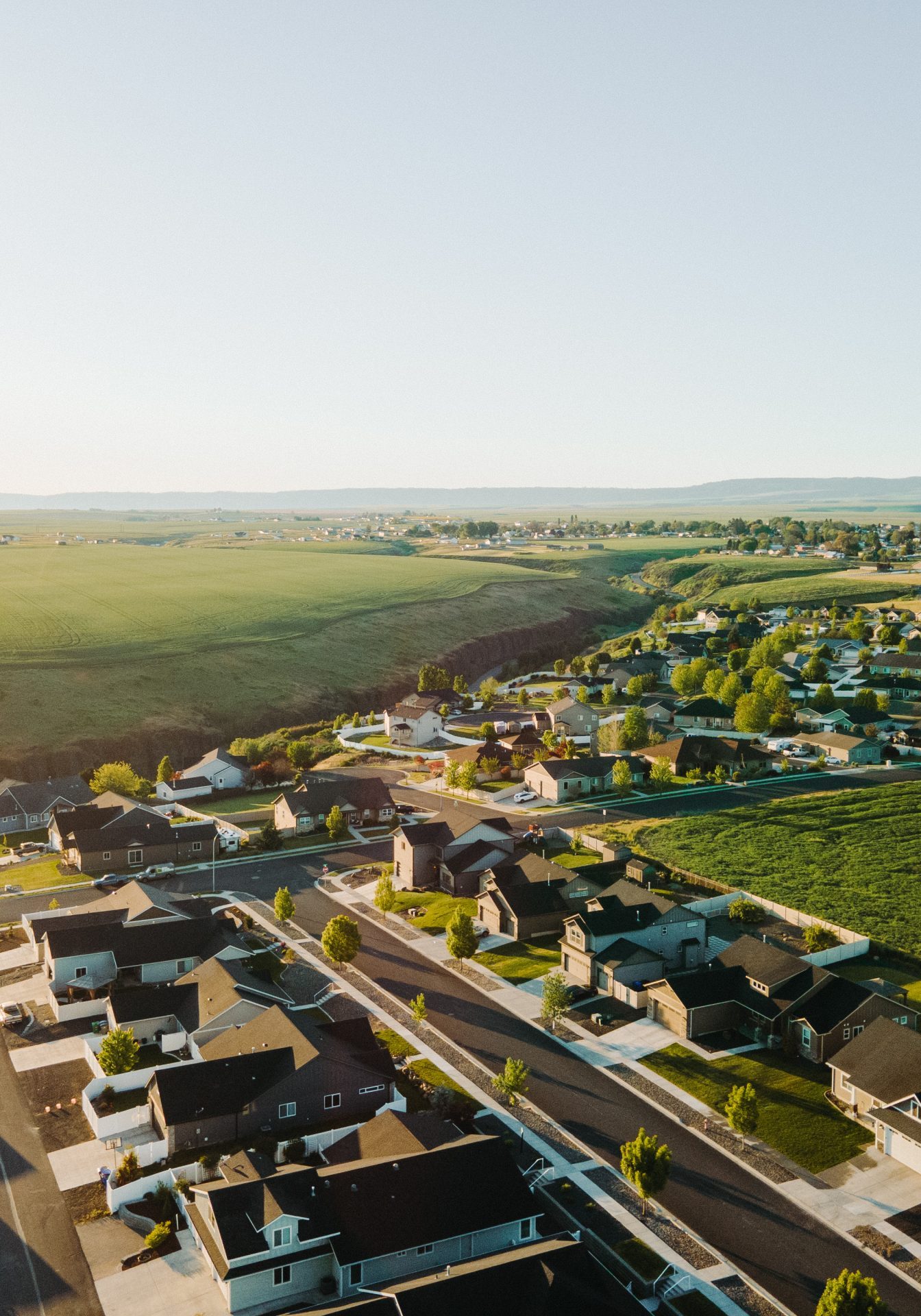 Canyon Crest Aerial of neighborhood, Lewiston ID